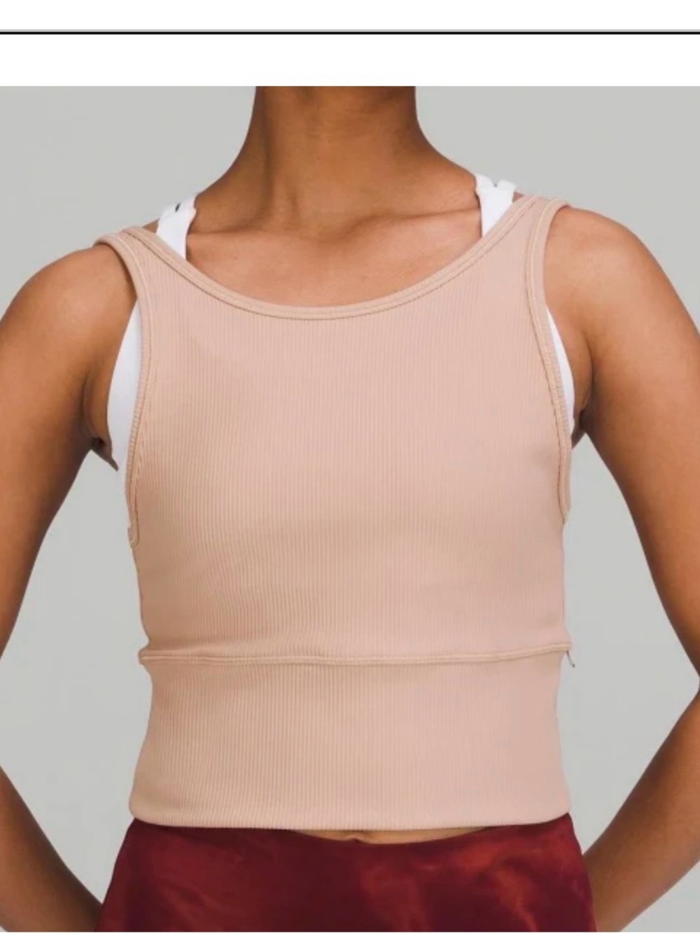 lululemon athletica Ribbed power pivot tank